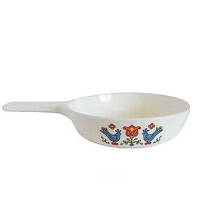 CorningWare Skillet Country Festival Friendship Blue Birds‎ 1975